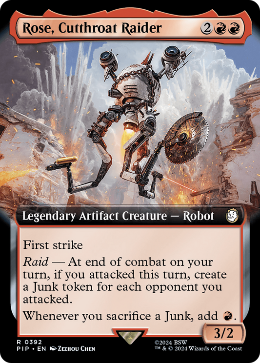 Rose, Cutthroat Raider (PIP-392) - Fallout: (Extended Art)