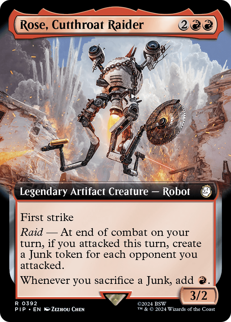 Rose, Cutthroat Raider (PIP-392) - Fallout: (Extended Art) Foil