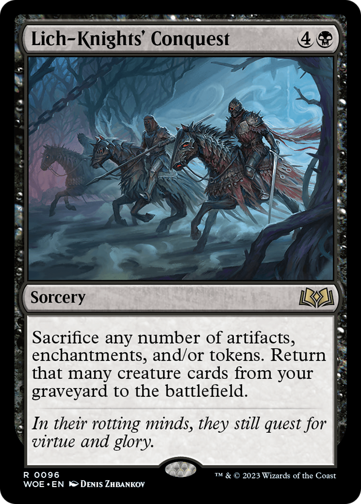 Lich-Knights' Conquest  (WOE-096) - Wilds of Eldraine