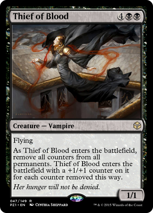 Thief of Blood (PZ1-047) - Legendary Cube Prize Pack