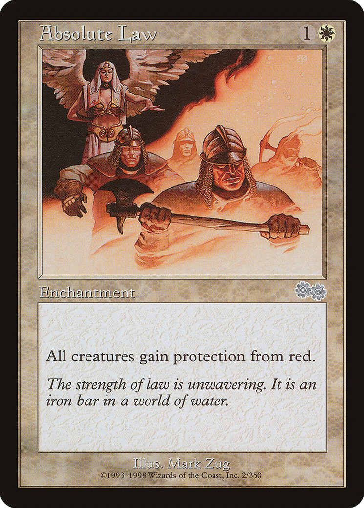 Absolute Law (USG-002) - Urza's Saga