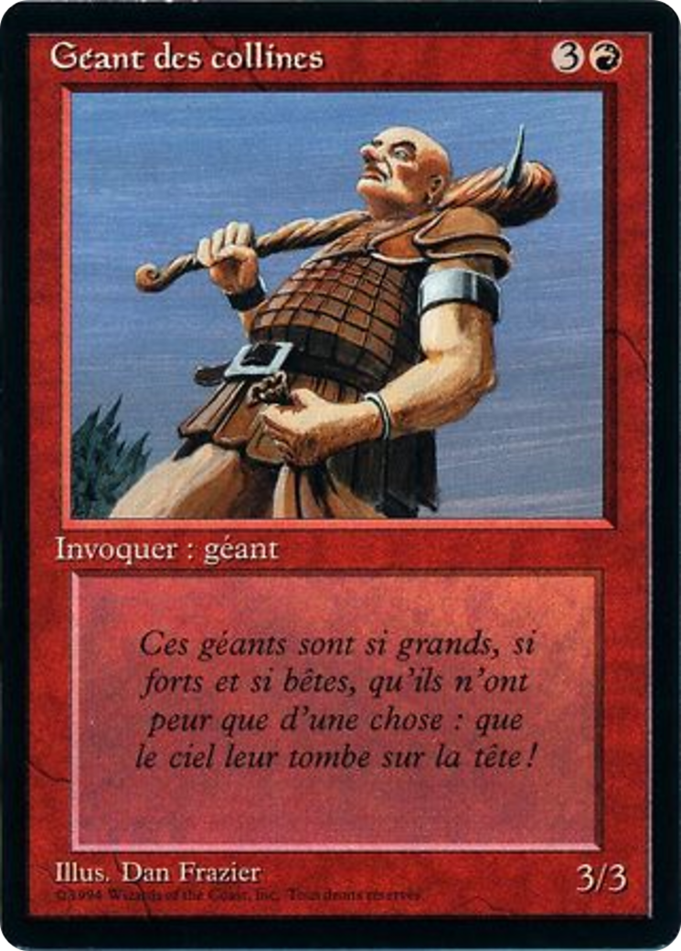 Hill Giant (FBB-158) - Foreign Black Border