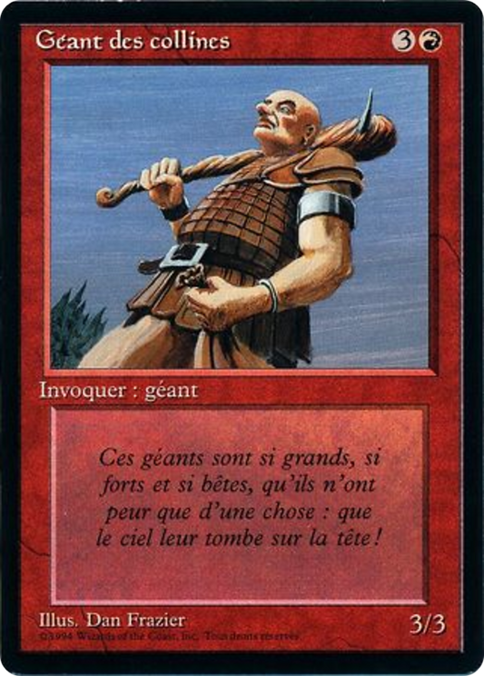 Hill Giant (FBB-158) - Foreign Black Border