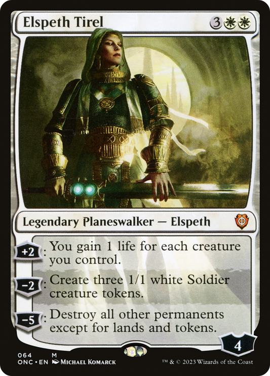 Elspeth Tirel (ONC-064) - Phyrexia: All Will Be One Commander