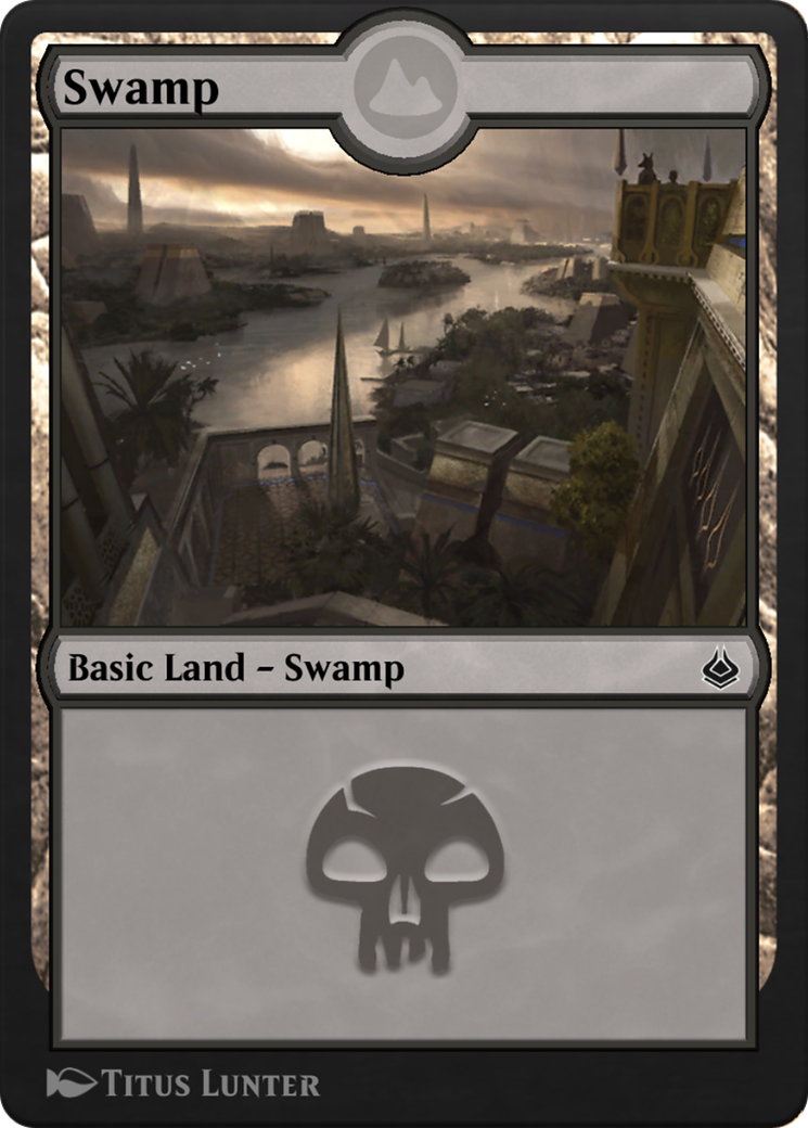 Swamp (AKR-334) - Amonkhet Remastered