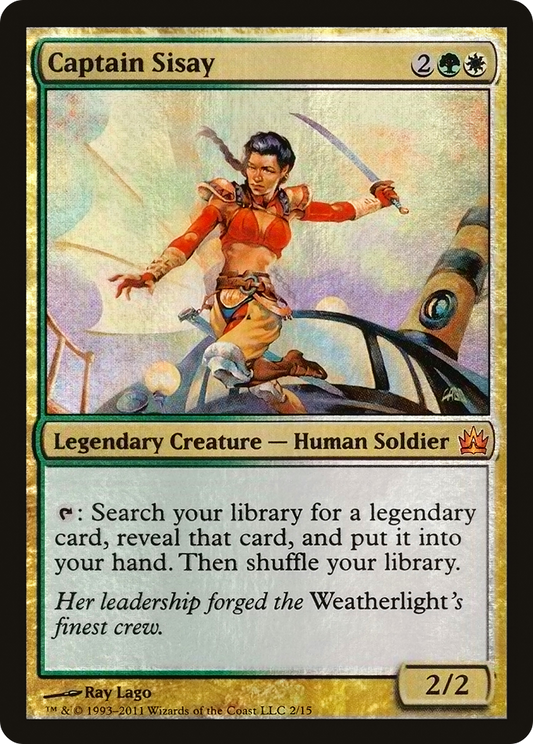 Captain Sisay (V11-002) - From the Vault: Legends Foil