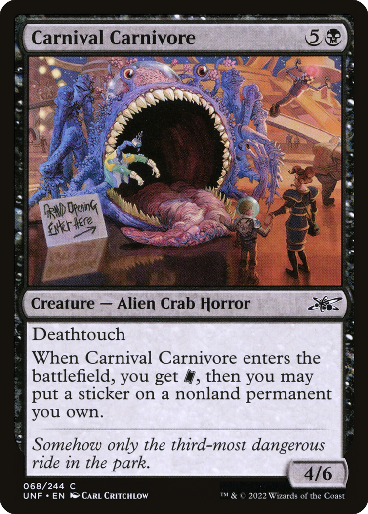 Carnival Carnivore (UNF-068) - Unfinity