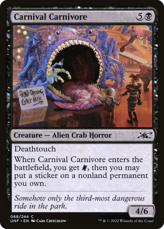 Carnival Carnivore (UNF-068) - Unfinity