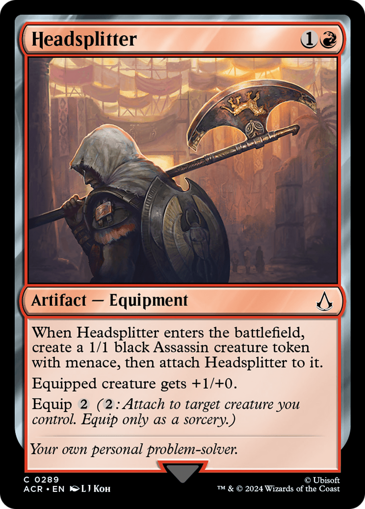 Headsplitter  (ACR-289) - Assassin's Creed
