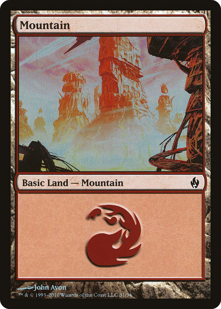 Mountain (PD2-031) - Premium Deck Series: Fire and Lightning Foil