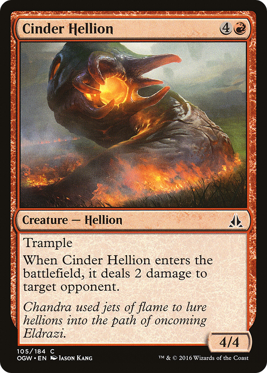 Cinder Hellion (OGW-105) - Oath of the Gatewatch