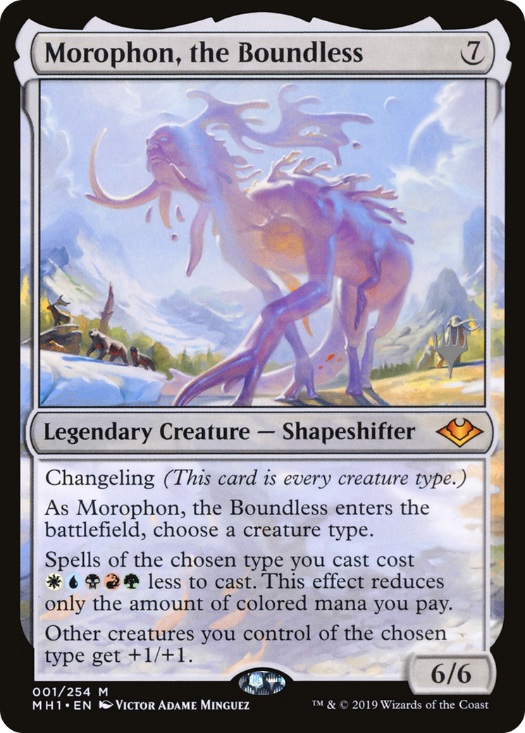 Morophon, the Boundless (PMH1-01P) - Modern Horizons Promos