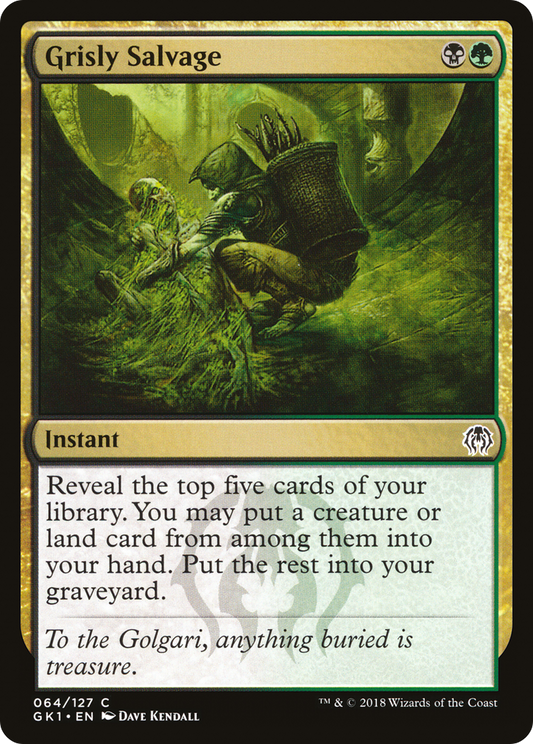 Grisly Salvage (GK1-064) - GRN Guild Kit