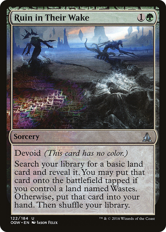 Ruin in Their Wake (OGW-122) - Oath of the Gatewatch: (devoid)