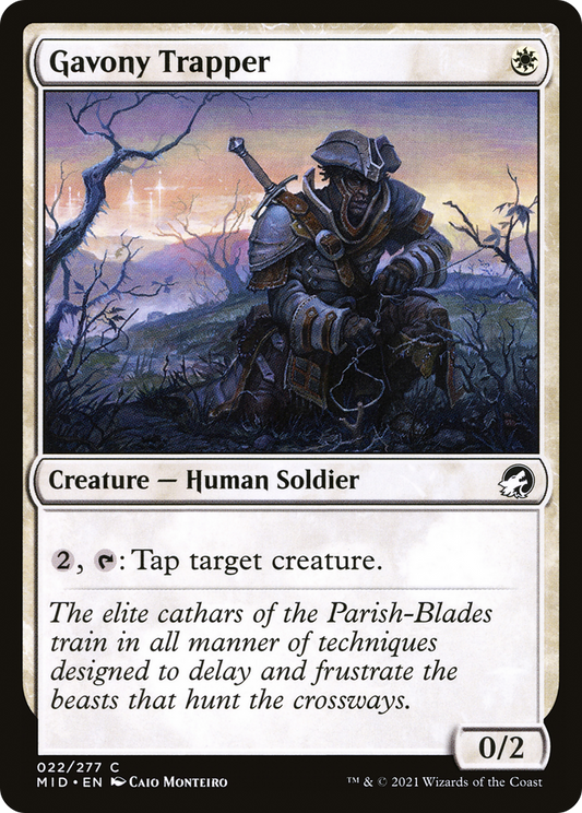 Gavony Trapper (MID-022) - Innistrad: Midnight Hunt