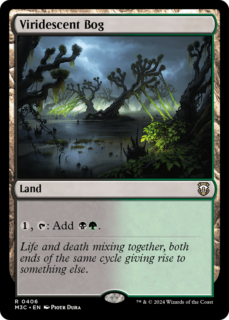 Viridescent Bog (M3C-406) - Modern Horizons 3 Commander