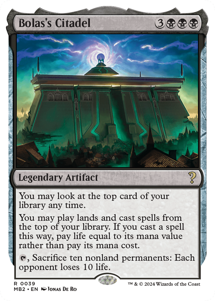 Bolas's Citadel (MB2-039) - Mystery Booster 2