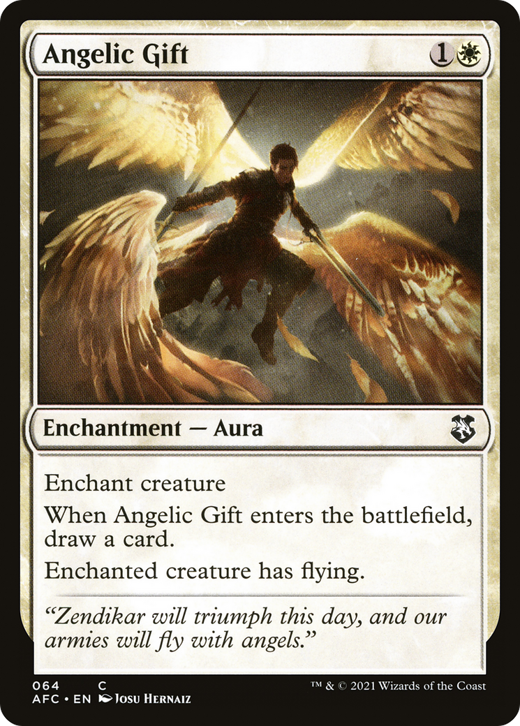 Angelic Gift (AFC-064) - Forgotten Realms Commander