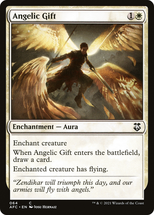 Angelic Gift (AFC-064) - Forgotten Realms Commander