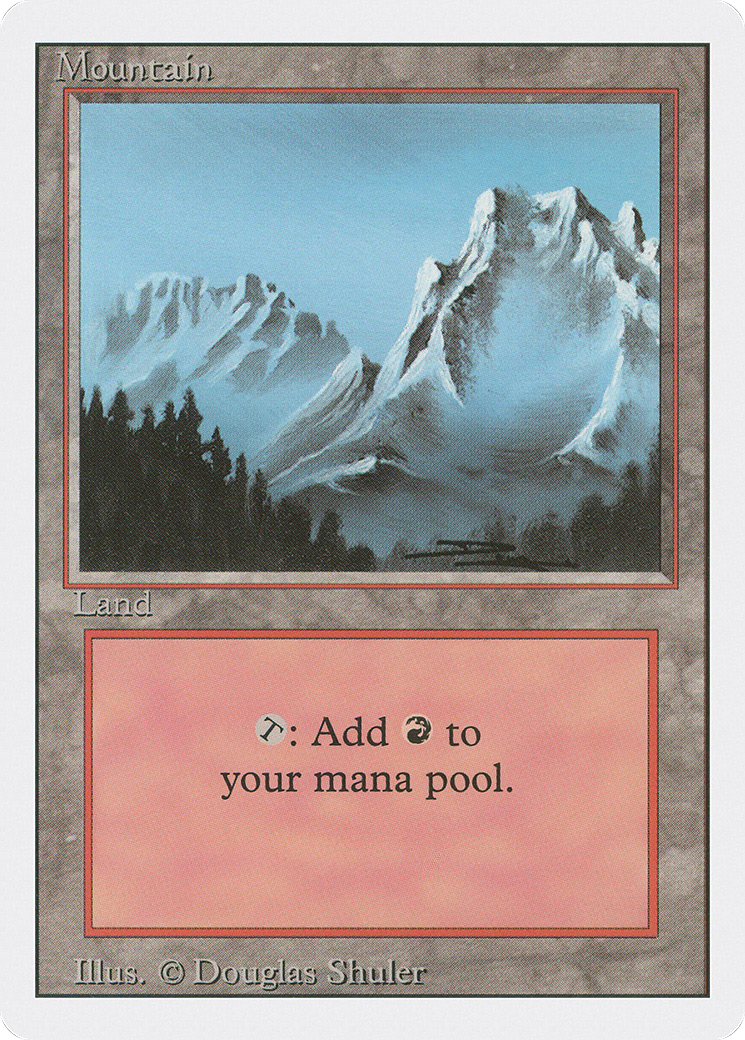 Mountain (3ED-291) - Revised Edition
