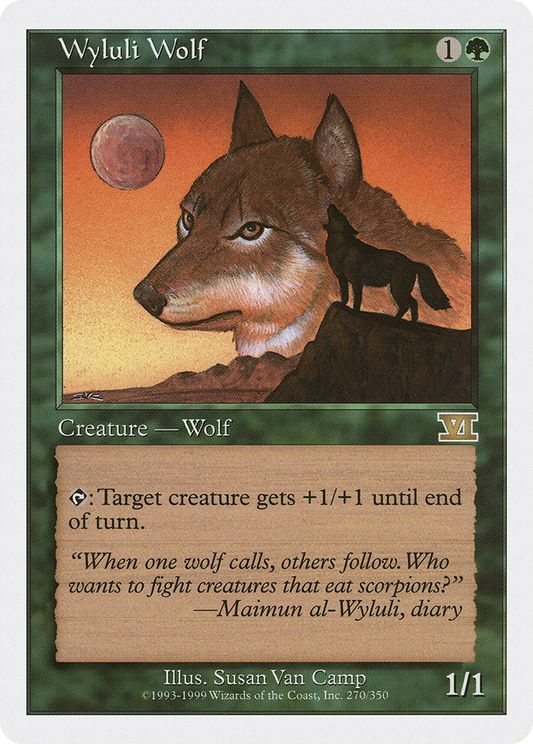 Wyluli Wolf (6ED-270) - Classic Sixth Edition