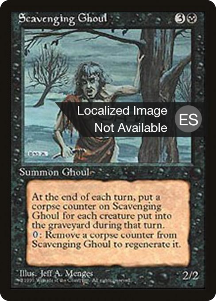 Scavenging Ghoul (4BB-159) - Fourth Edition Foreign Black Border