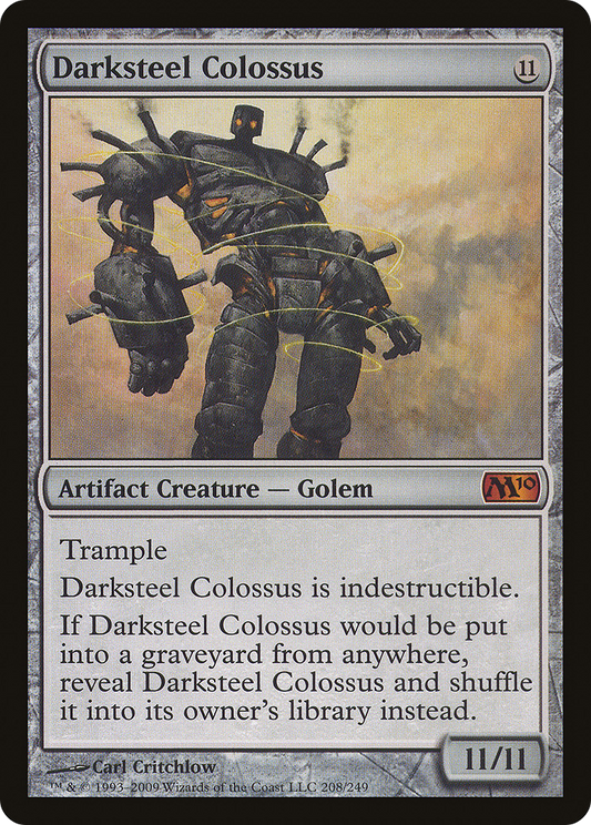 Darksteel Colossus (M10-208) - Magic 2010