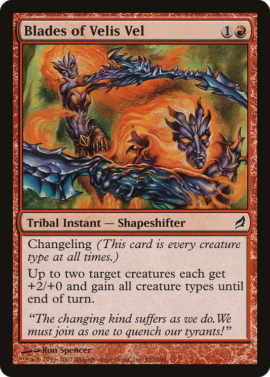 Blades of Velis Vel (LRW-152) - Lorwyn