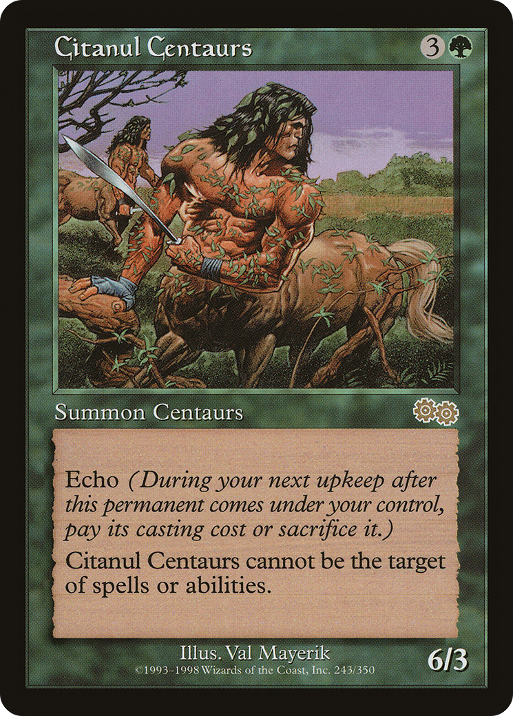 Citanul Centaurs (USG-243) - Urza's Saga