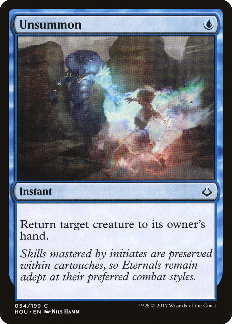 Unsummon (HOU-054) - Hour of Devastation Foil