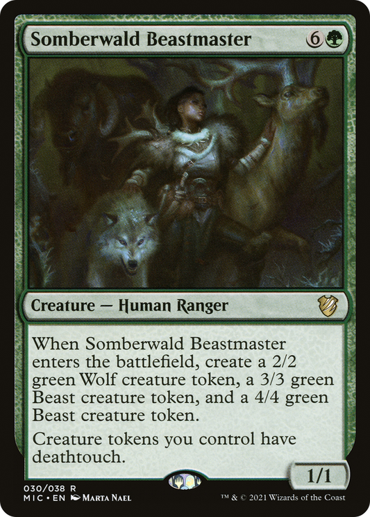 Somberwald Beastmaster (MIC-030) - Midnight Hunt Commander