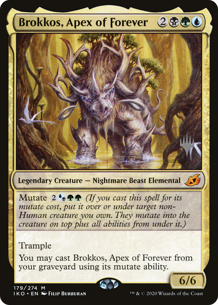 Brokkos, Apex of Forever (PPIKO-179P) - Ikoria: Lair of Behemoths Promos (Promo Pack)