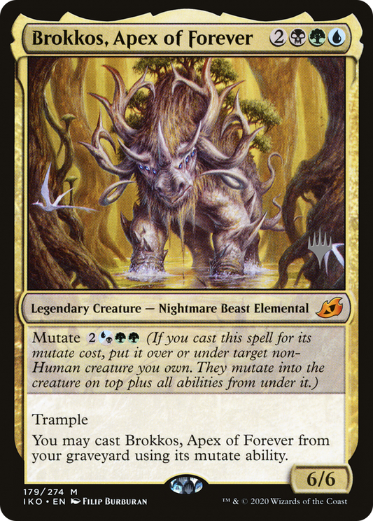 Brokkos, Apex of Forever (PIKO-179P) - Ikoria: Lair of Behemoths Promos