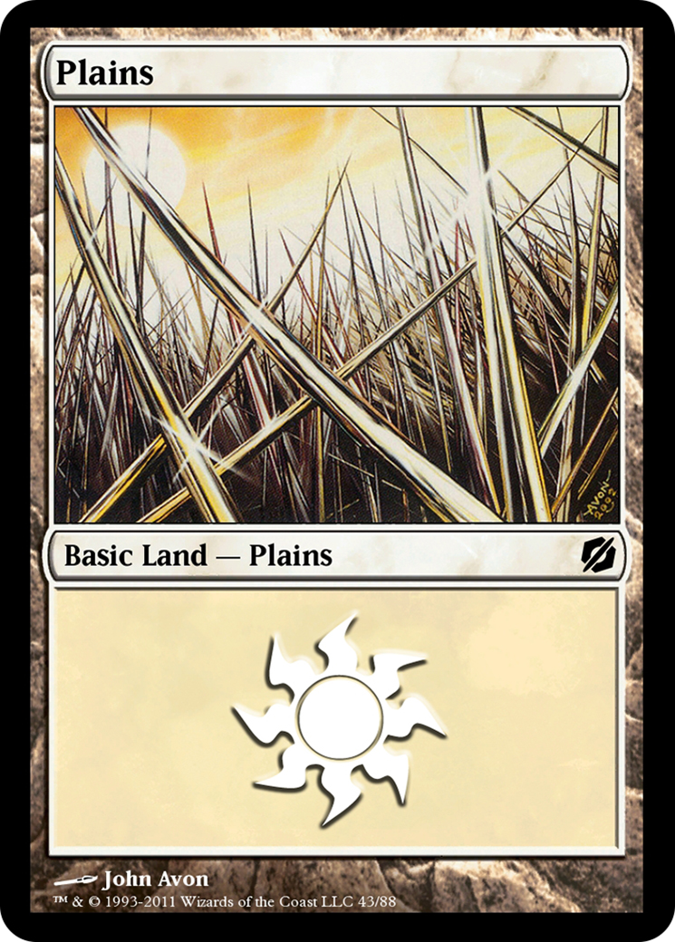 Plains (TD2-043) - Duel Decks: Mirrodin Pure vs. New Phyrexia