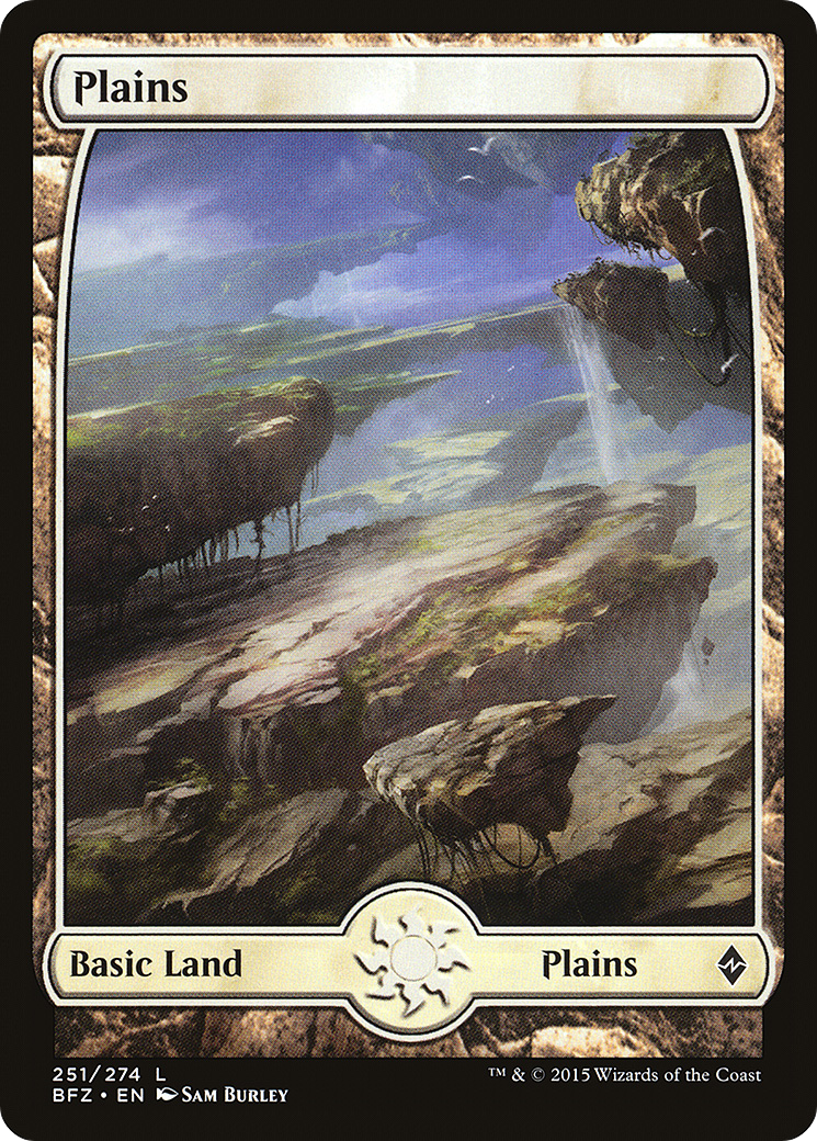 Plains (BFZ-251) - Battle for Zendikar Foil