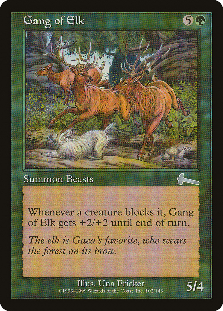 Gang of Elk (ULG-102) - Urza's Legacy