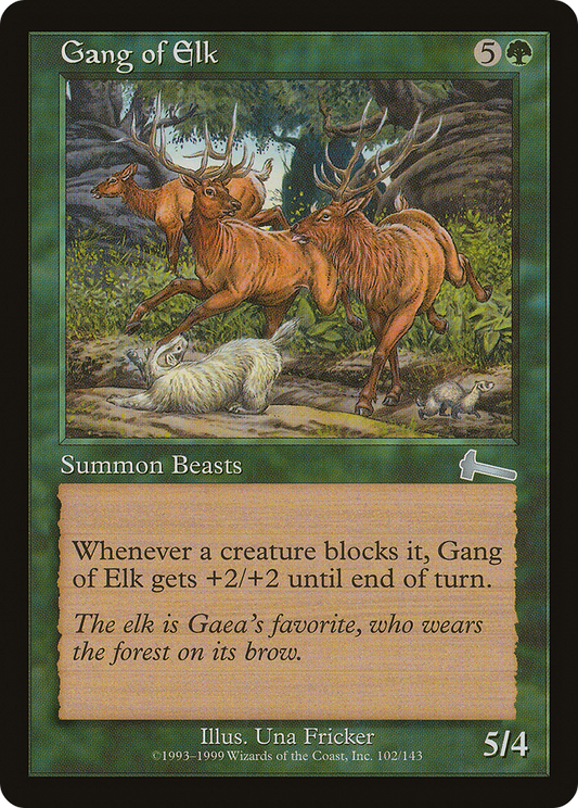 Gang of Elk (ULG-102) - Urza's Legacy