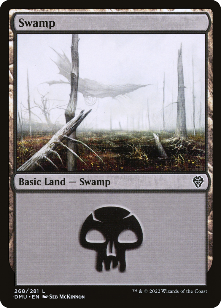 Swamp (DMU-268) - Dominaria United Foil