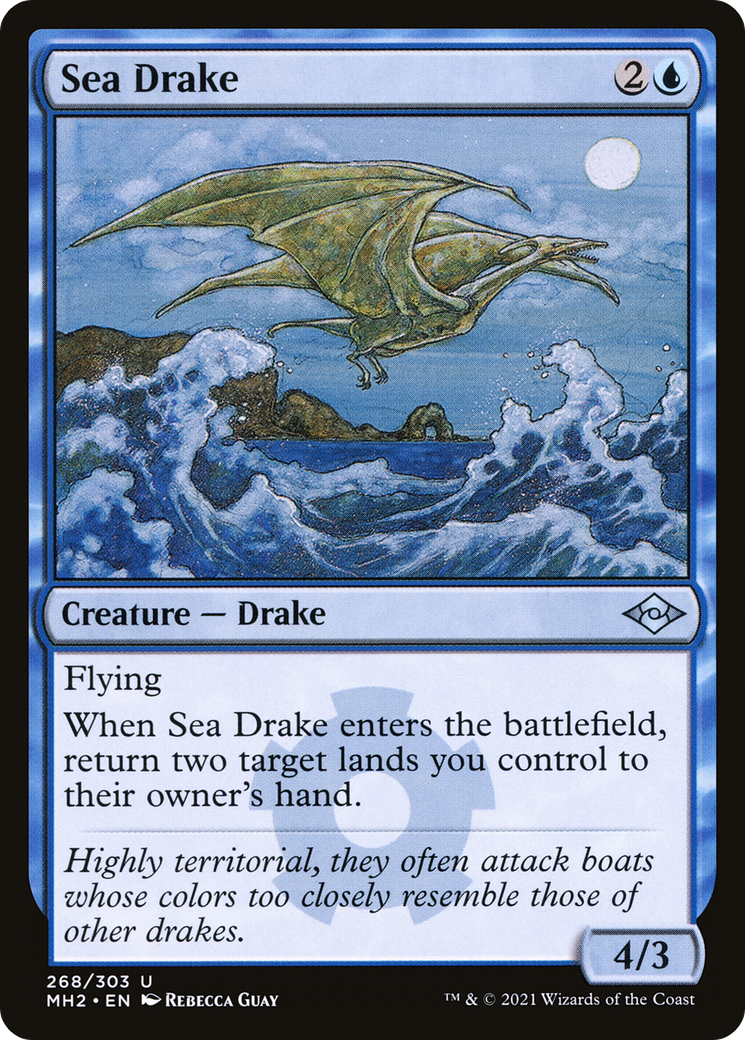 Sea Drake (MH2-268) - Modern Horizons 2 Foil