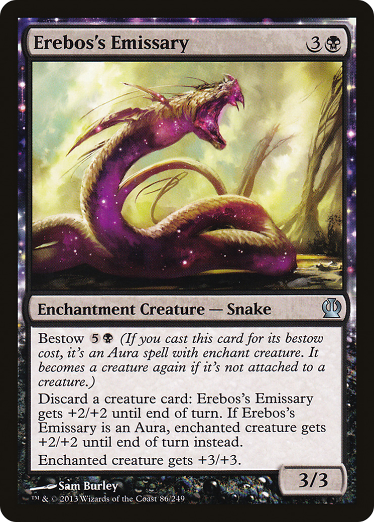 Erebos's Emissary (THS-086) - Theros Foil