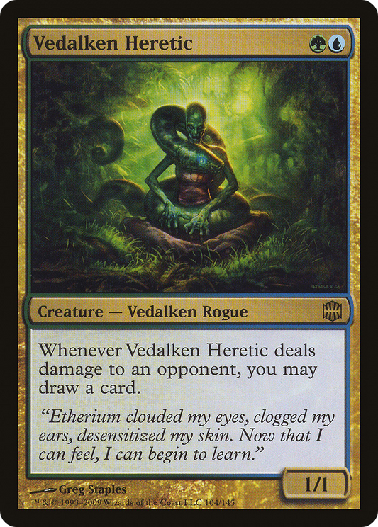 Vedalken Heretic (ARB-104) - Alara Reborn Foil