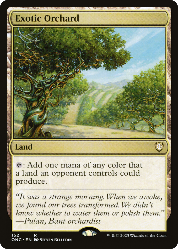 Exotic Orchard (ONC-152) - Phyrexia: All Will Be One Commander