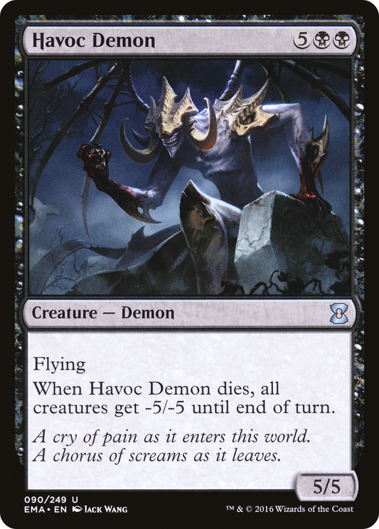 Havoc Demon (EMA-090) - Eternal Masters Foil