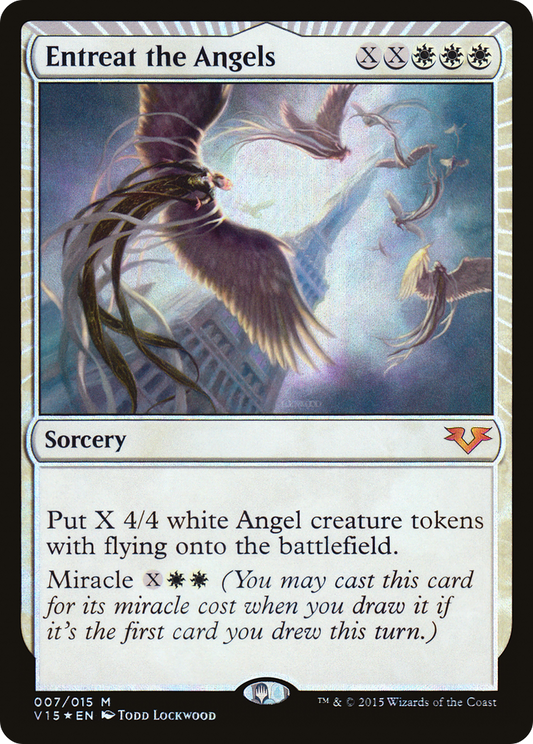 Entreat the Angels (V15-007) - From the Vault: Angels: (miracle) Foil