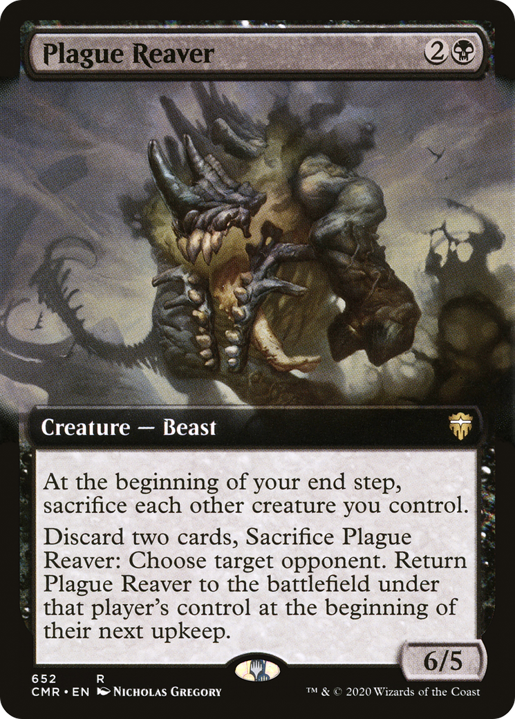 Plague Reaver (CMR-652) - Commander Legends: (Extended Art)