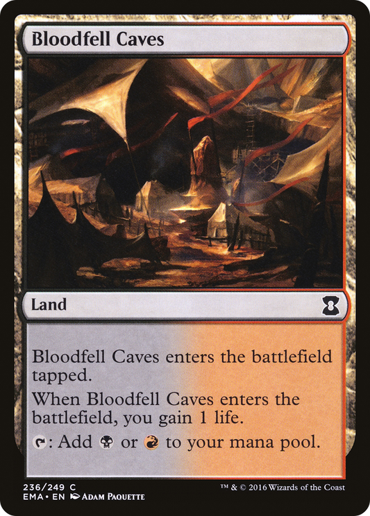 Bloodfell Caves (EMA-236) - Eternal Masters Foil