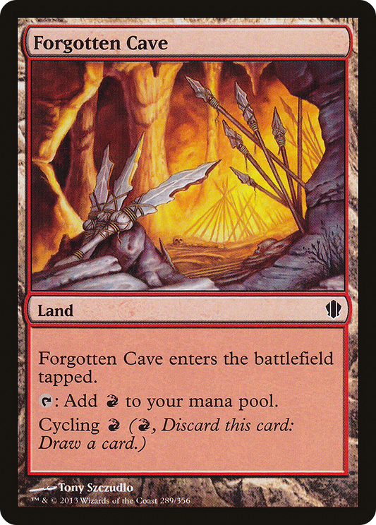 Forgotten Cave (C13-289) - Commander 2013