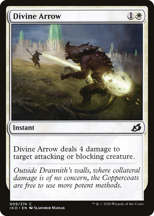 Divine Arrow (IKO-009) - Ikoria: Lair of Behemoths Foil