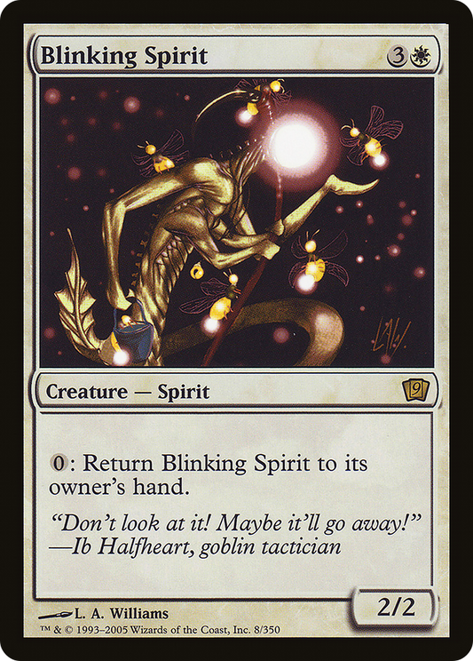 Blinking Spirit (9ED-08★) - Ninth Edition Foil