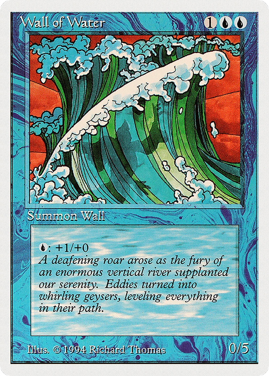 Wall of Water (SUM-091) - Summer Magic / Edgar